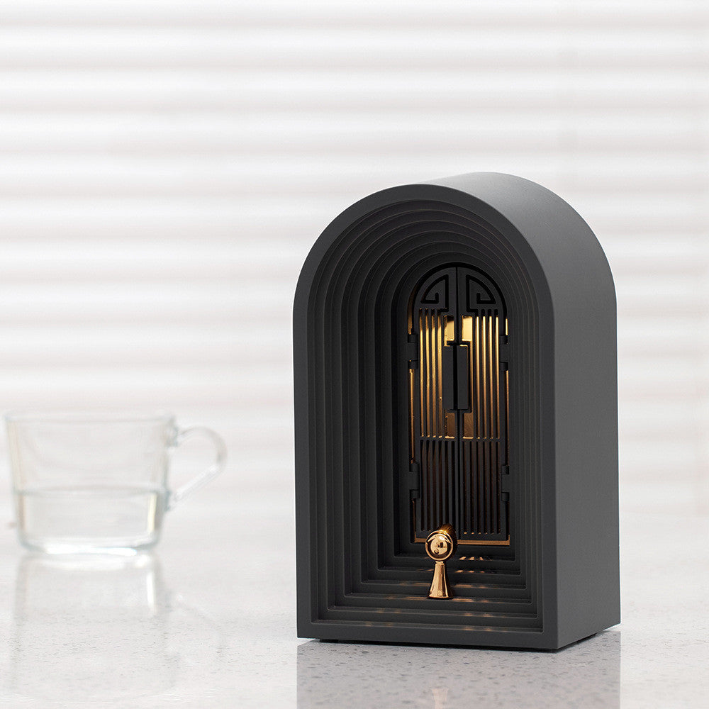 Nordic Table Lamp with Bluetooth Speaker – Stepless Dimming, Warm White Light