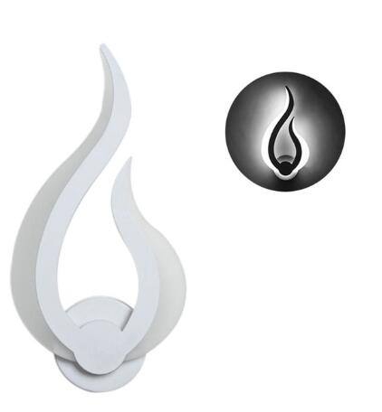 Flame Wall Light – Modern LED Stairway & Corridor Fixture