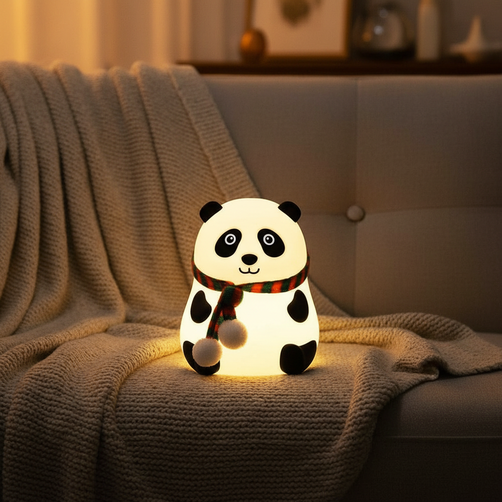 Panda Silicone Night Light