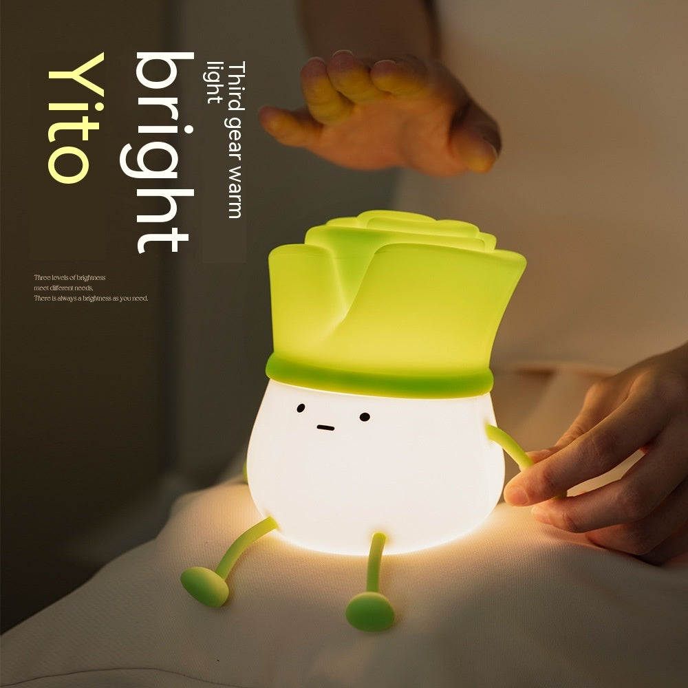 Green Onion Night Light – Rechargeable