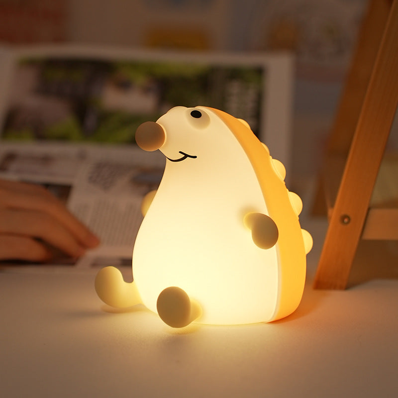 Hedgehog LED Night Light – Tap Control, Rechargeable
