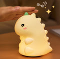 Dinosaur Silicone Night Light (USB‑C Rechargeable) – Pat Control, 3-Level Dimming
