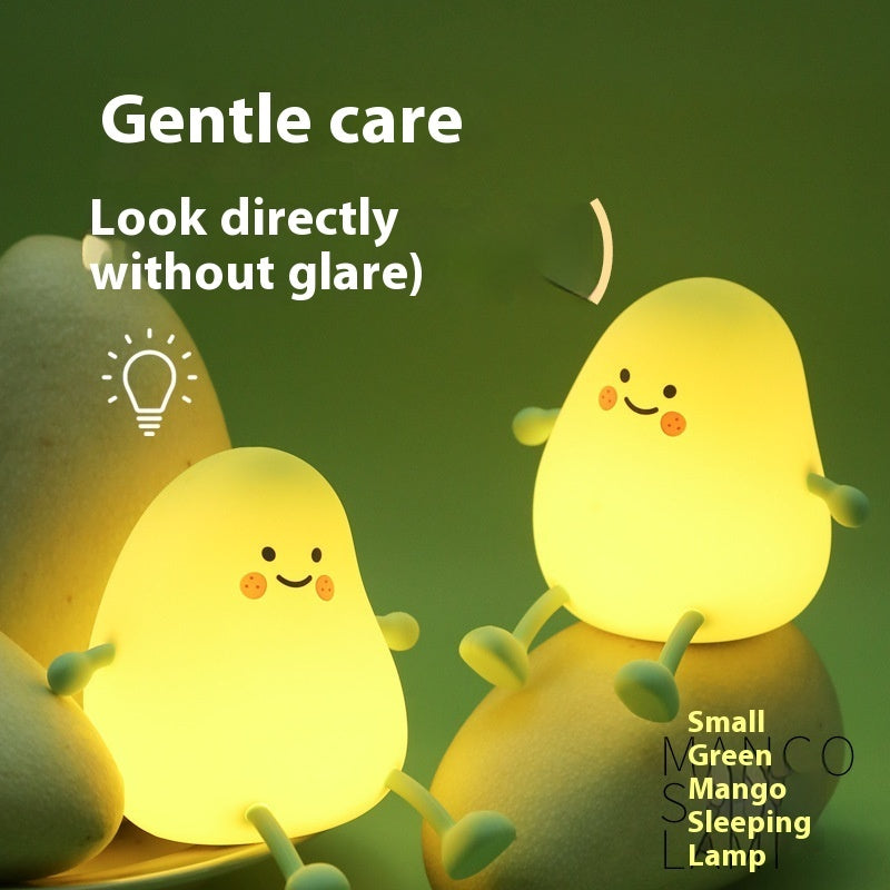 Cute Silicone Mood Lamp – Built‑In Battery