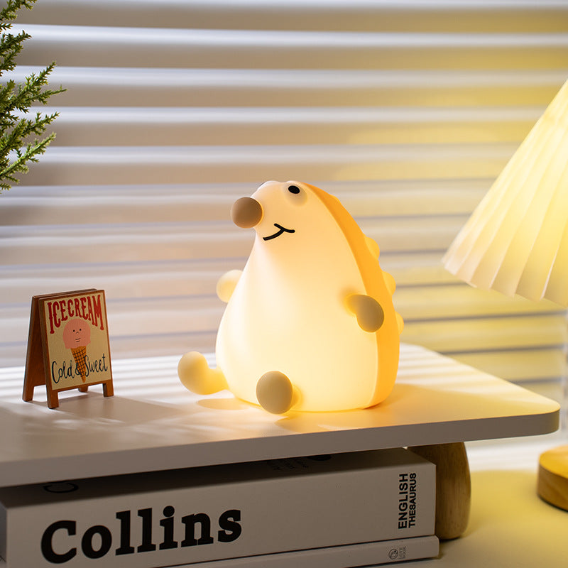 Hedgehog LED Night Light – Tap Control, Rechargeable