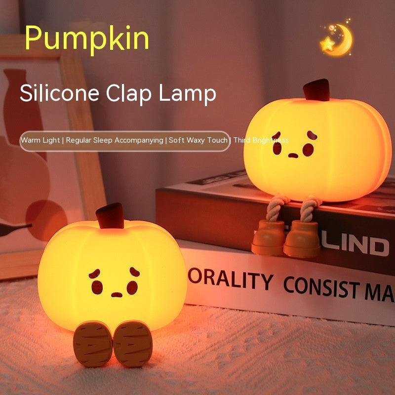 Pumpkin Lantern Night Lamp – Rechargeable
