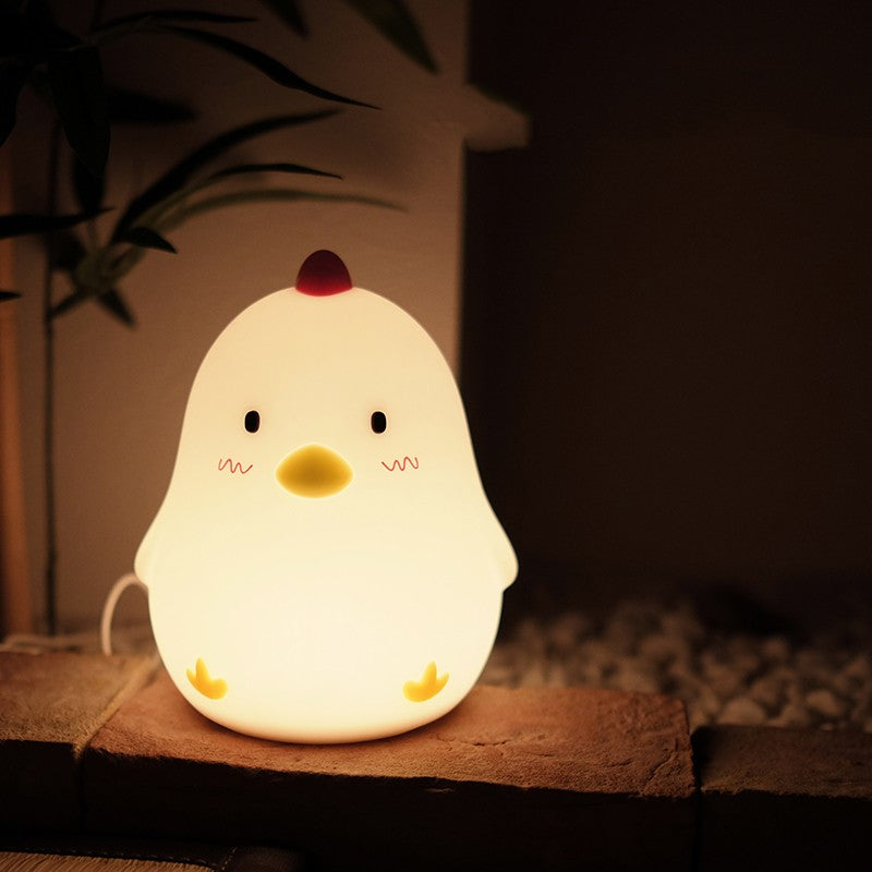 Cartoon Chicken Touch Lamp