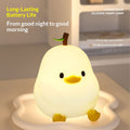 Pear‑Shaped Silicone Night Light (Rechargeable)